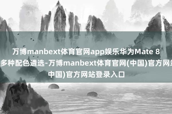 万博manbext体育官网app娱乐华为Mate 80系列提供多种配色遴选-万博manbext体育官网(中国)官方网站登录入口